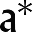 a
