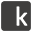 k