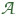 a