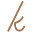 k