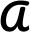 a