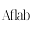 a