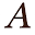 a