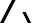 a