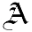 a