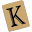 k