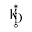 k