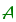 a