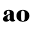 a