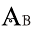 a