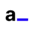 a