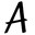 a