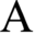 a