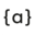 a