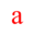 a