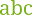 a