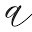 a