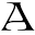 a