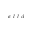 a