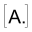 a