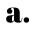 a