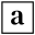 a