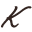 k