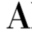 a
