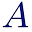 a
