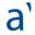 a