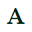 a