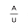 a