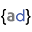 a