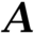 a