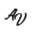a