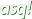 a