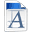 a
