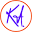 k
