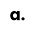 a