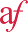 a