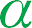 a