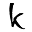 k
