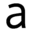 a