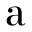 a