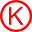 k