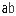 a