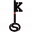 k