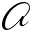 a