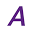 a