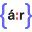 a